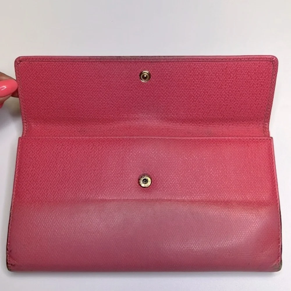 Chanel Round Zipper Long Wallet